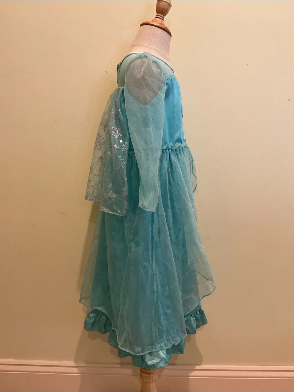 Disney Light Blue Elsa Sparkle Princess Nightgown - Picture 5 of 6